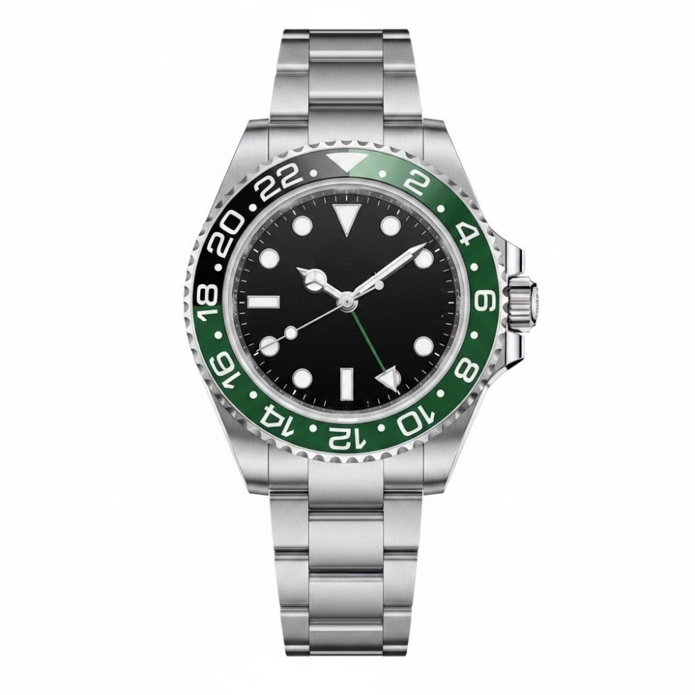 Herrenuhr mit zwei Zeitzonen