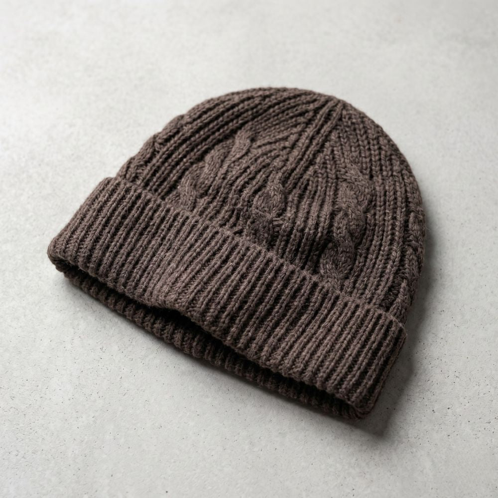 Brown Everyday Knit Hat