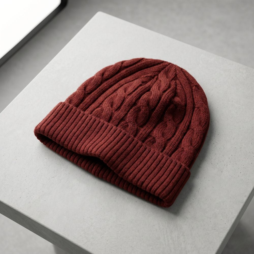 Red Everyday Knit Hat