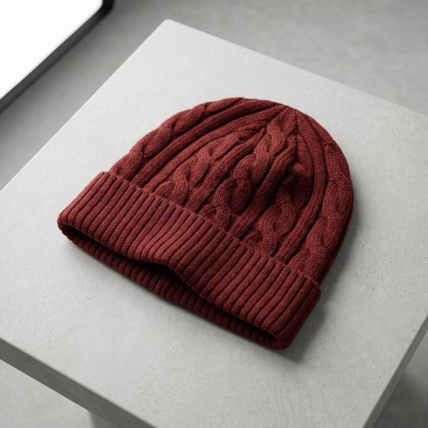Red Everyday Knit Hat